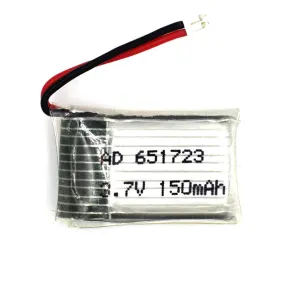 150mAH 3.7v Lipo Rechargeable Battery