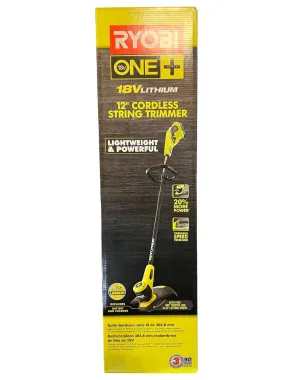 18-Volt ONE  12 in. Cordless Battery String Trimmer with 2.0 Ah Battery and Charger