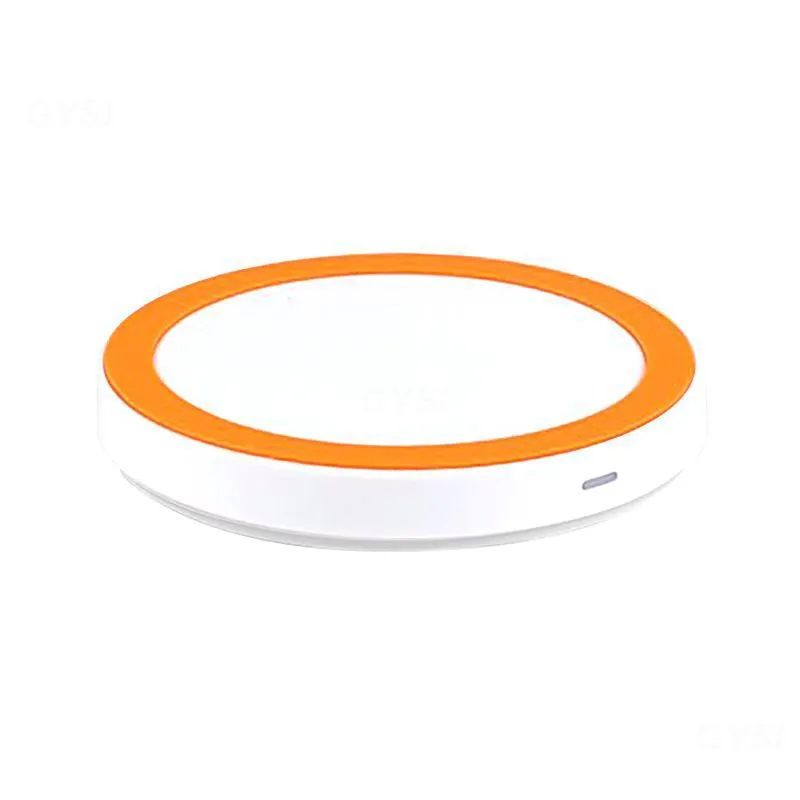 1pcs Wireless Charger Qi 5W Max Smart Chip Control Ultra-thin Brand New Eco-friendly Material For Android/iOS Mobile Phone