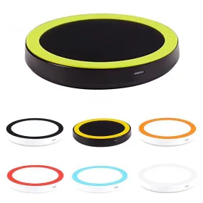 1pcs Wireless Charger Qi 5W Max Smart Chip Control Ultra-thin Brand New Eco-friendly Material For Android/iOS Mobile Phone