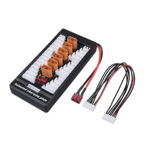 2-6S XT60 Plug Parallel Charging Board Para Board XT60 Plug 4.0MM Banana Plug T Plug Input for Imax B6 B6AC Charger