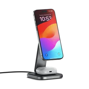 2-in-1 Foldable Qi2 Wireless Charging Stand