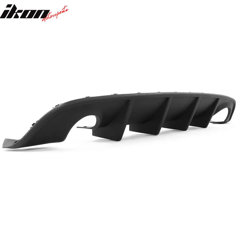 2015-2023 Dodge Charger Rear Bumper Diffuser   V2 Side Aprons Lip PP