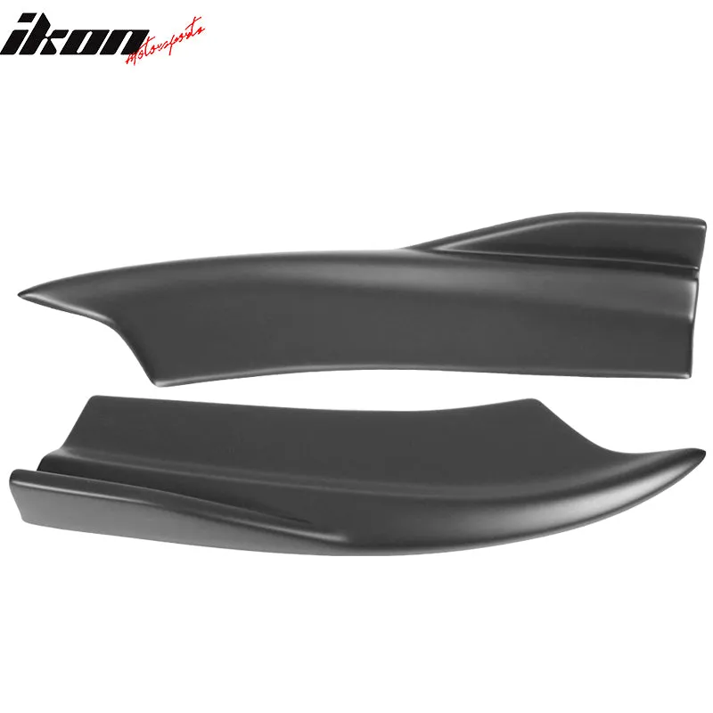 2015-2023 Dodge Charger Rear Bumper Diffuser   V2 Side Aprons Lip PP