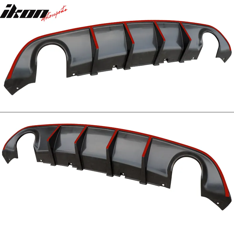 2015-2023 Dodge Charger SRT V3 Rear Diffuser with Reflective Tape PP