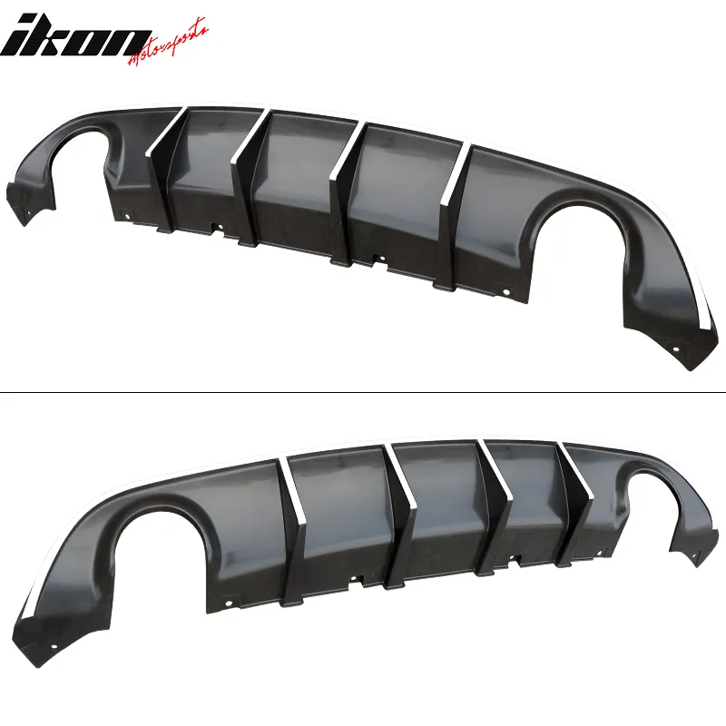 2015-2023 Dodge Charger SRT V3 Rear Diffuser with Reflective Tape PP