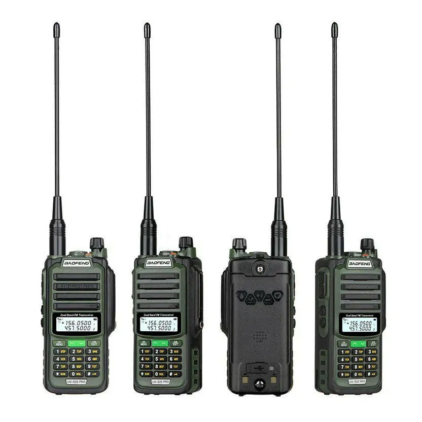 2023 Baofeng UV-S22 Pro Walkie Talkie Waterproof IP68 Type-c Charger Powerful UHF VHF Long Range Ham CB Radio Upgrade UV-9R Plus