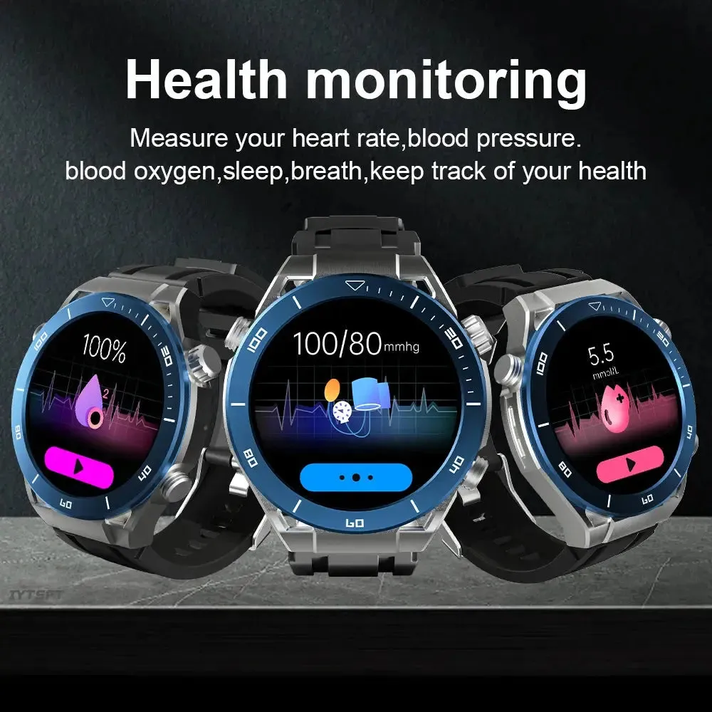 2024 New GPS Smartwatch Bluetooth Call Message Reminder Heart Rate Monitor Sports Smartwatch Men Women Android IOS Watch Gift