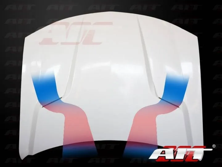 AIT Racing Challenger Style Functional Cooling Hood: Dodge Charger 2006 - 2010