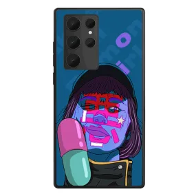 Akira Pill Demon Girl LED Case for Samsung