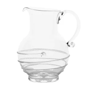 Amalia Glass Round Pitcher