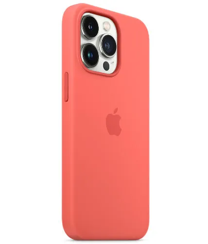 Apple 原廠 iPhone 13 Pro MagSafe Silicone Case 矽膠保護殼 粉紅柚色 - Pink Pomelo - Brand New