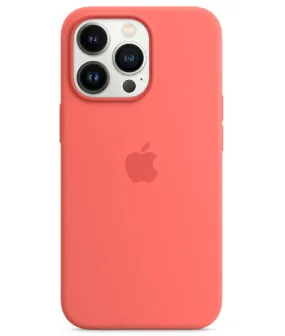 Apple 原廠 iPhone 13 Pro MagSafe Silicone Case 矽膠保護殼 粉紅柚色 - Pink Pomelo - Brand New