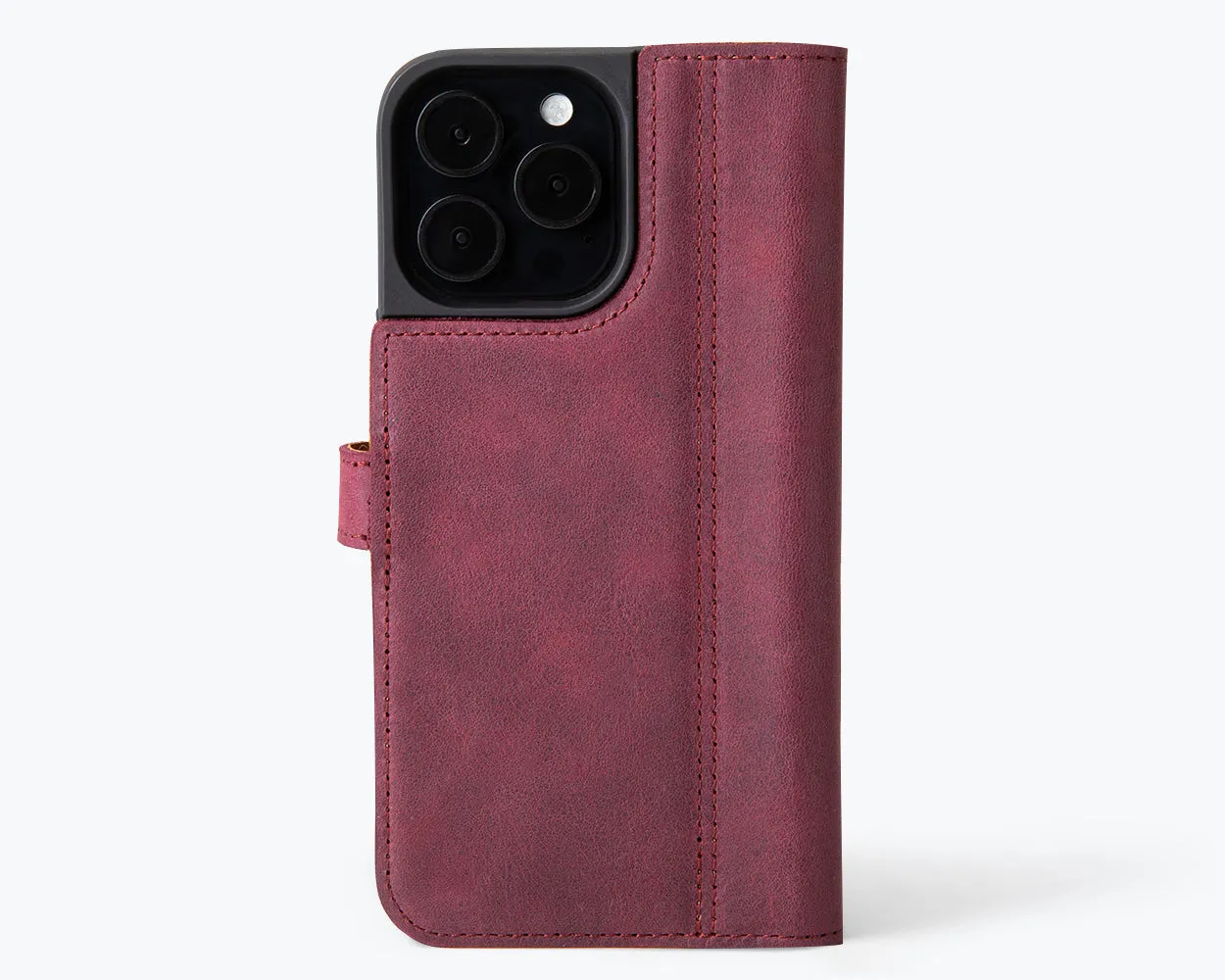 Apple iPhone 16 Pro Max - Vintage Leather Wallet