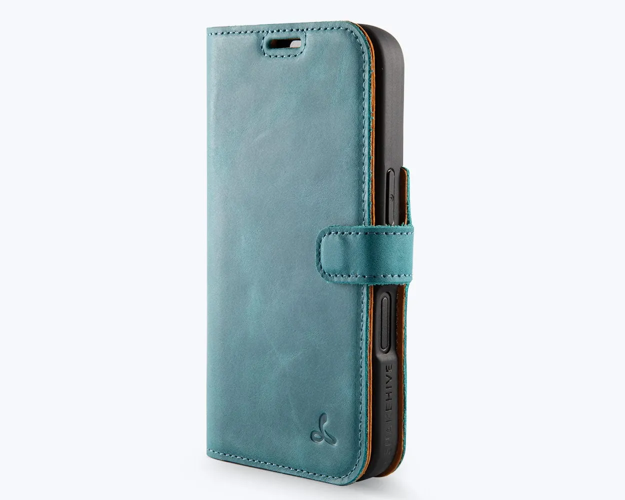 Apple iPhone 16 - Vintage Leather Wallet