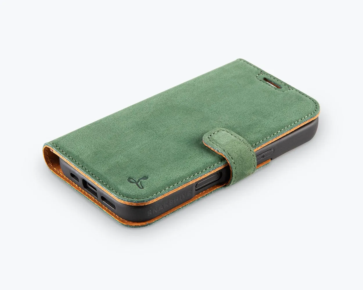 Apple iPhone 16 - Vintage Leather Wallet