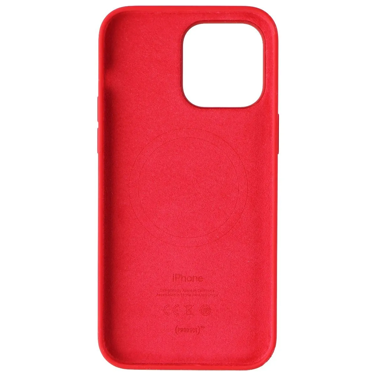 Apple Silicone Case For Magsafe for Apple iPhone 14 Pro Max - (Product) RED