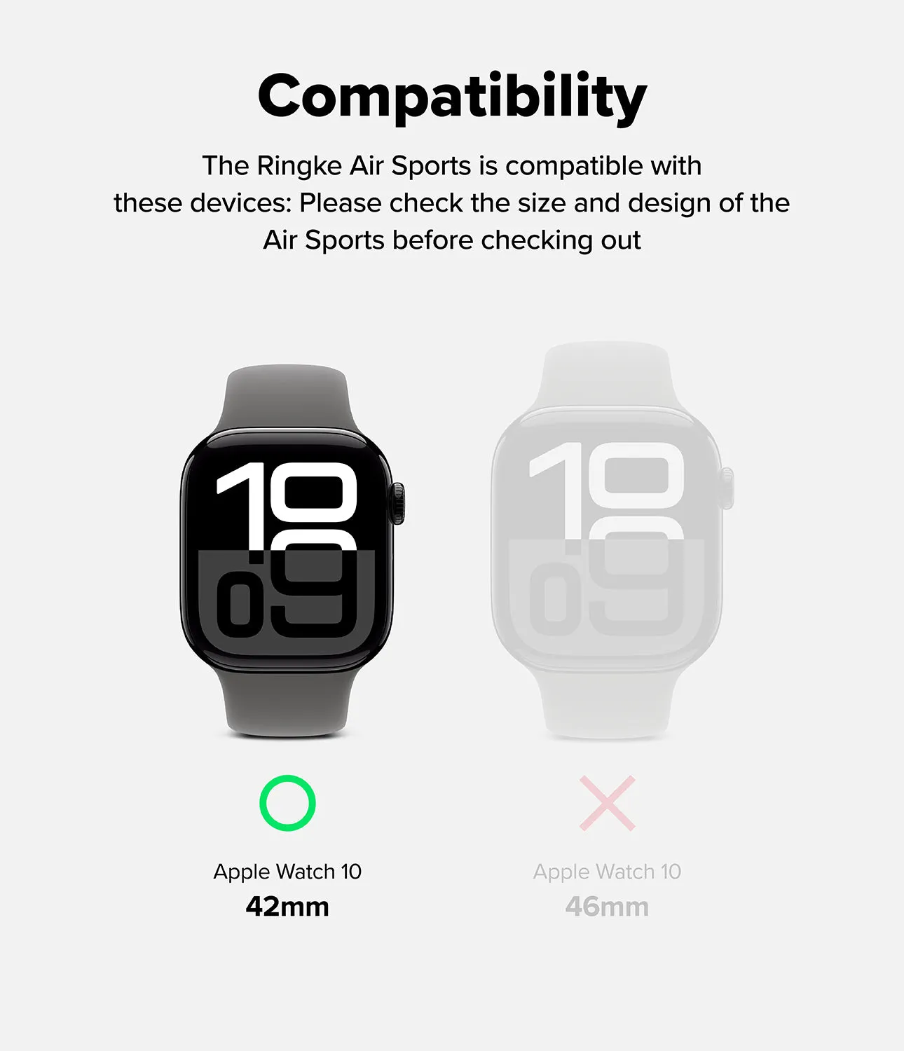 Apple Watch 10 (42mm) Case | Air Sports