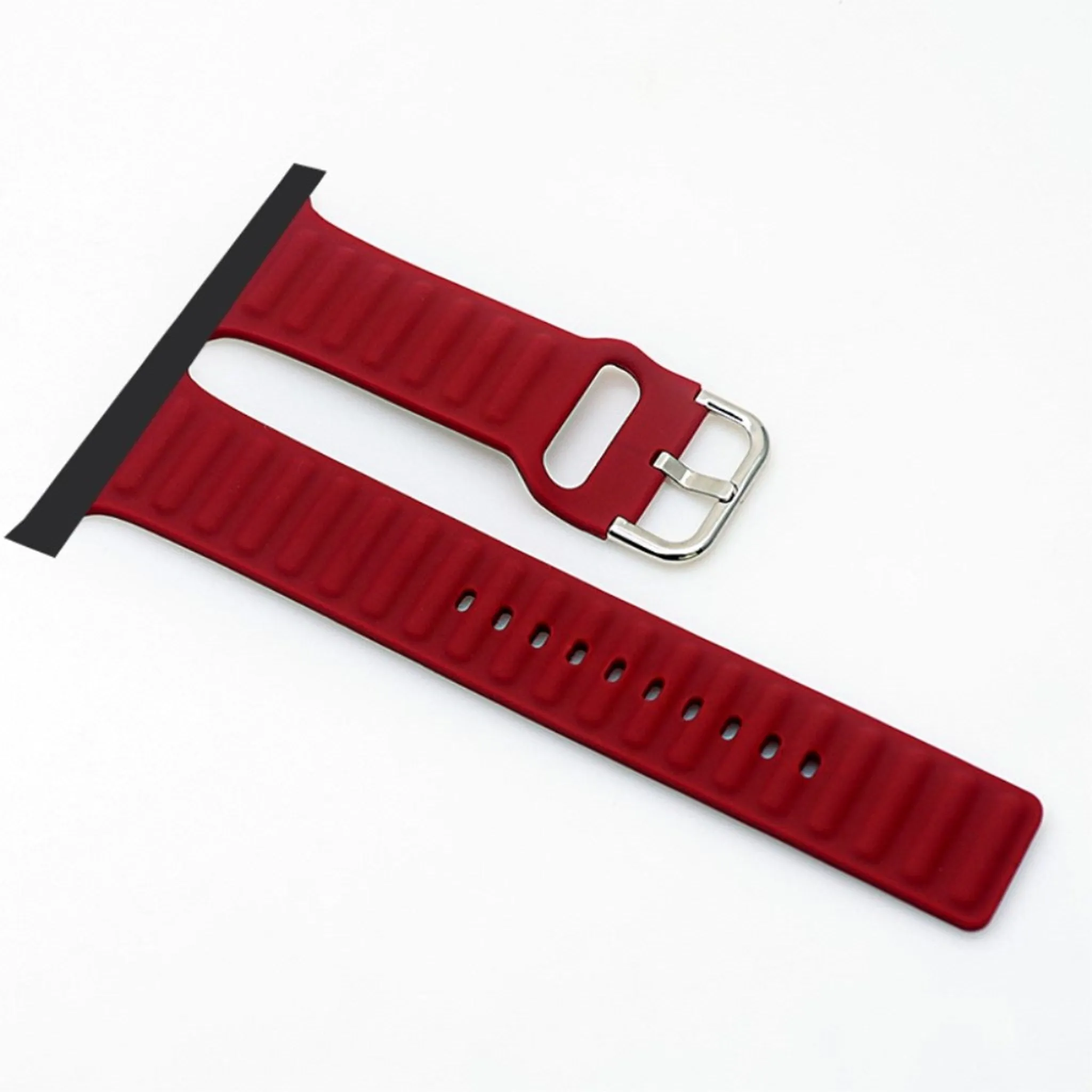 Apple Watch Series 6 / 5 40mm cool style silicone watch band - Red