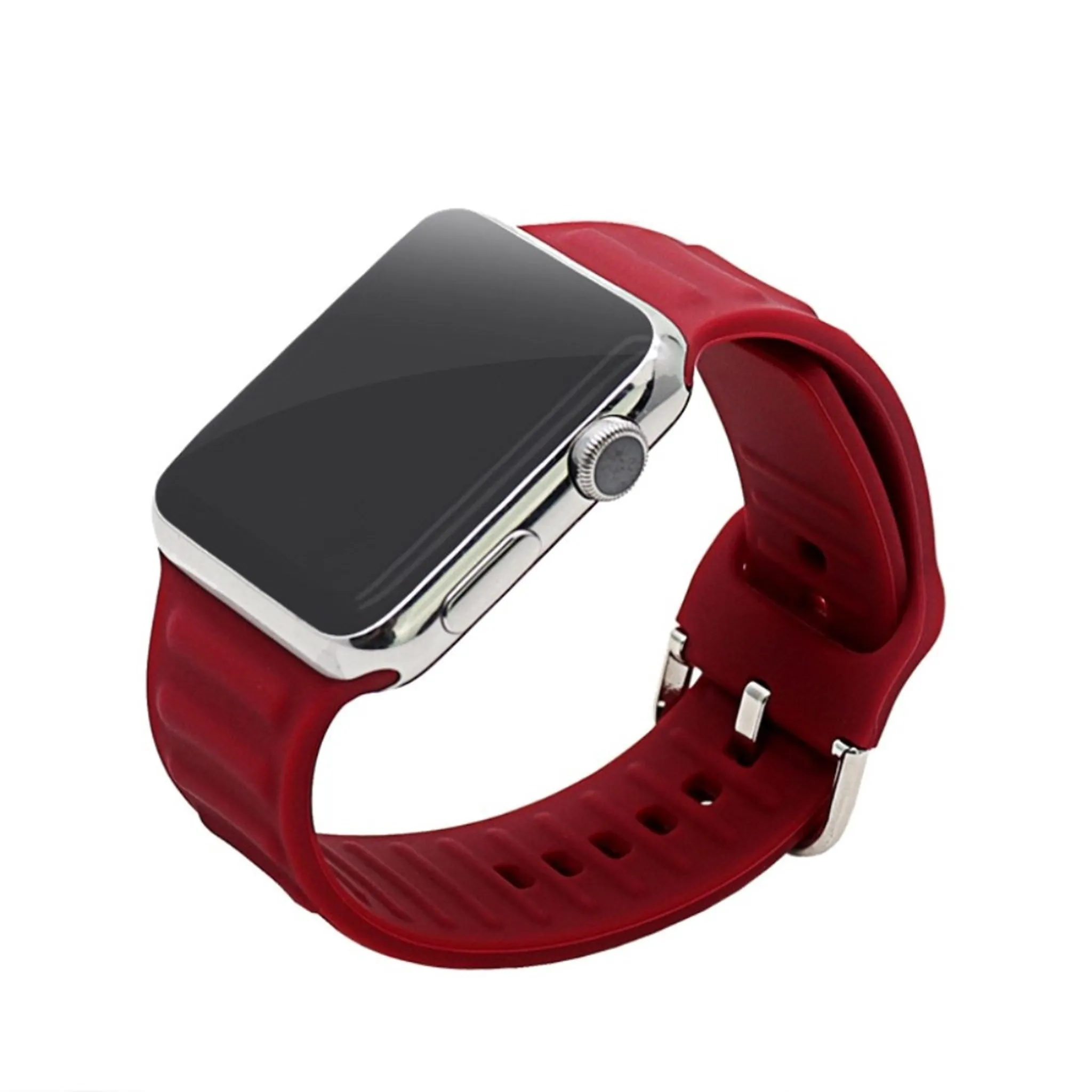 Apple Watch Series 6 / 5 40mm cool style silicone watch band - Red