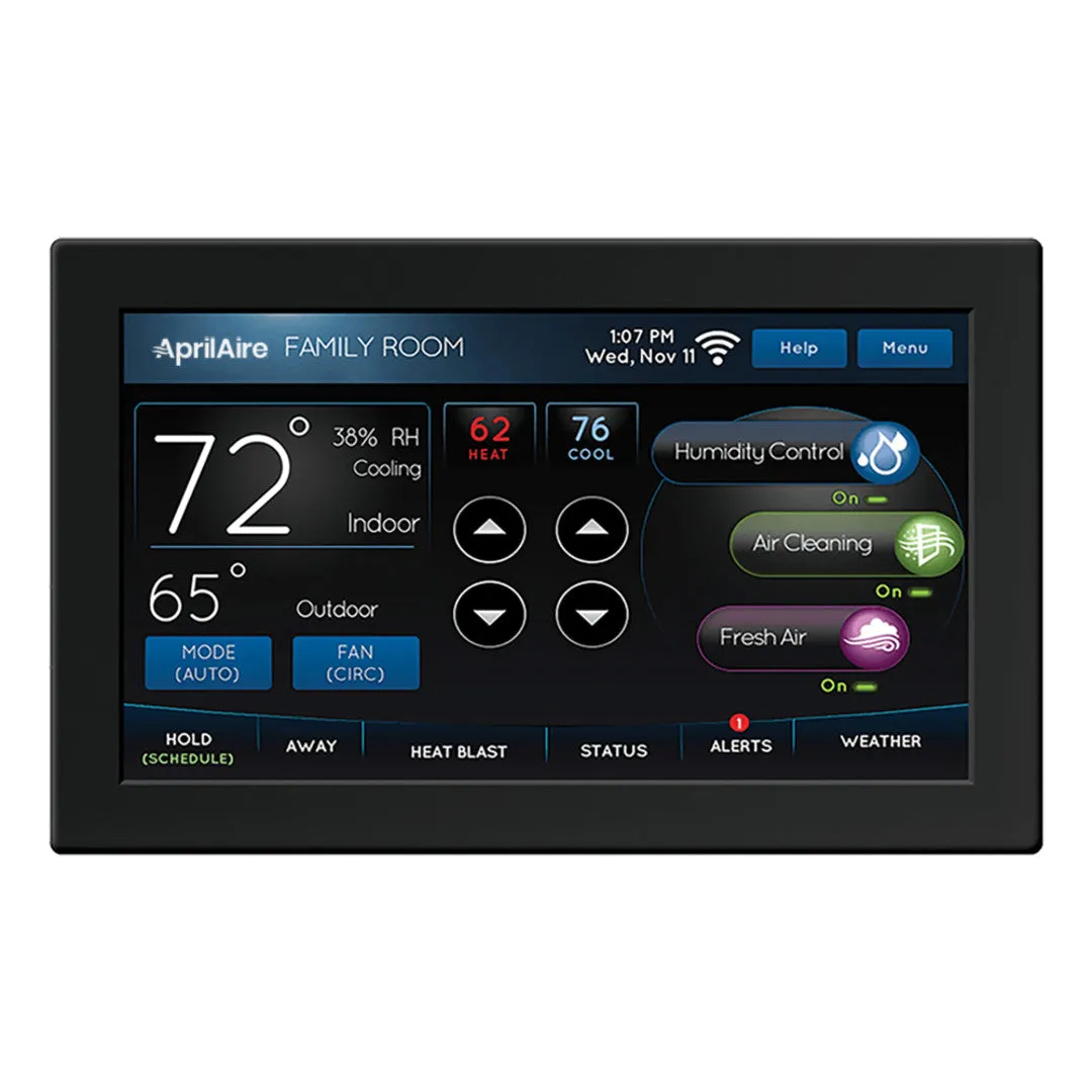 AprilAire 8920W Wi-Fi Programmable Color Touch Screen, Indoor Air Quality Thermostat, Works with Amazon Alexa and Google Assistant