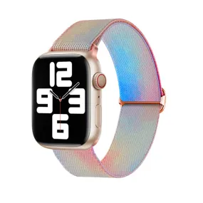 Aurora Printed Nylon Apple Watch Band 幻彩極光尼龍彩繪 Apple 錶帶 KCWATCH1286