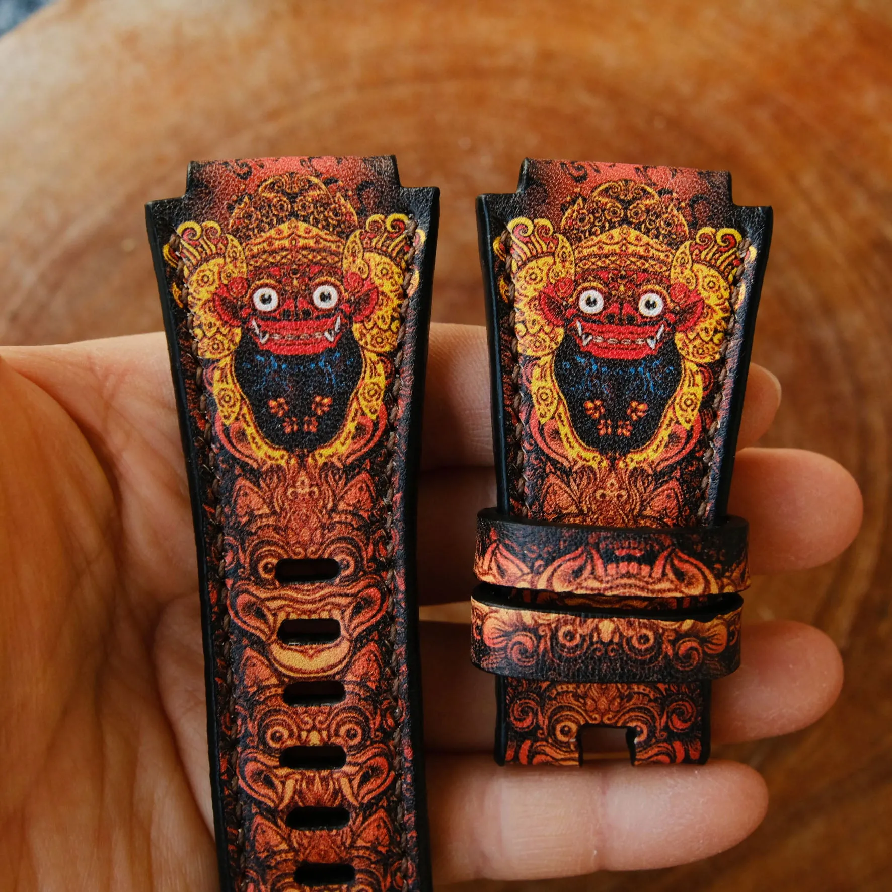 Bell & Ross Custom Barong Straps Handcrafted By ruslieco