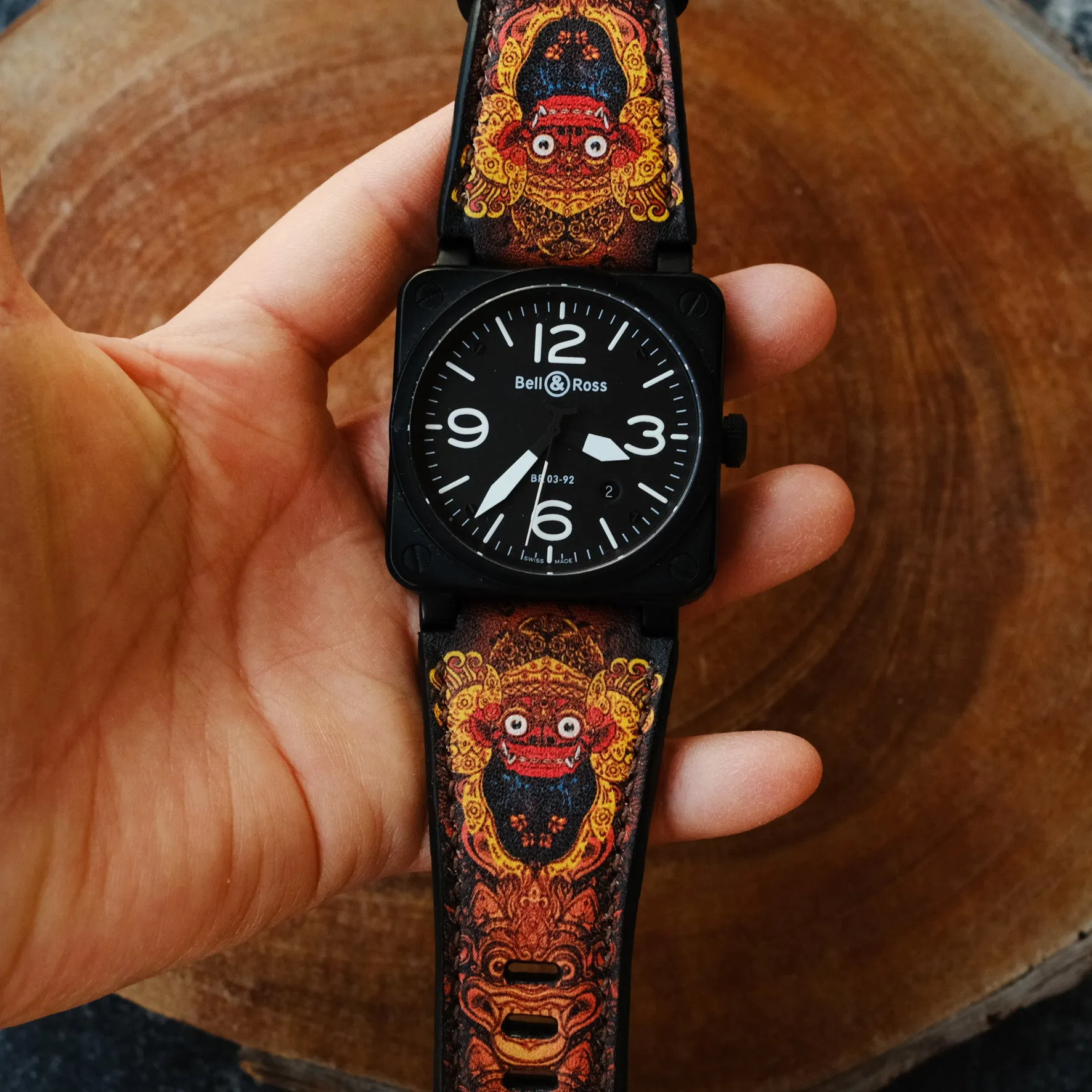 Bell & Ross Custom Barong Straps Handcrafted By ruslieco