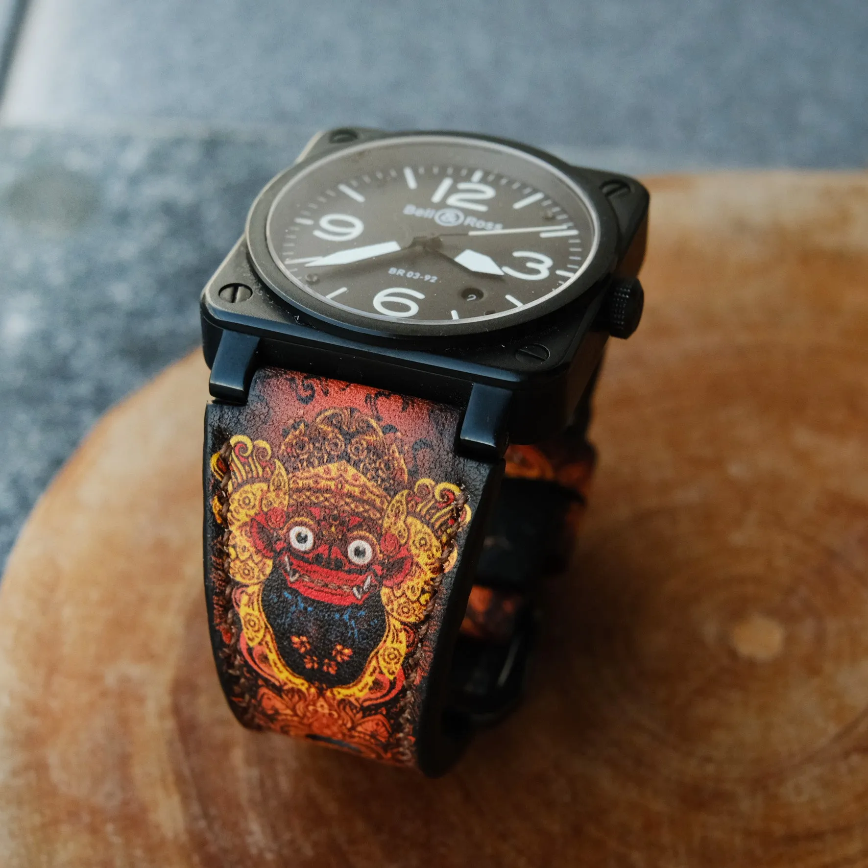 Bell & Ross Custom Barong Straps Handcrafted By ruslieco