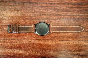 Black Buckle Watch Strap