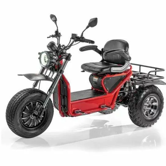 Boomerbeast 2D / 2D Deluxe Heavy Duty AWD 3 Wheel Scooter