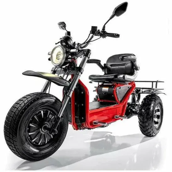 Boomerbeast 2D / 2D Deluxe Heavy Duty AWD 3 Wheel Scooter