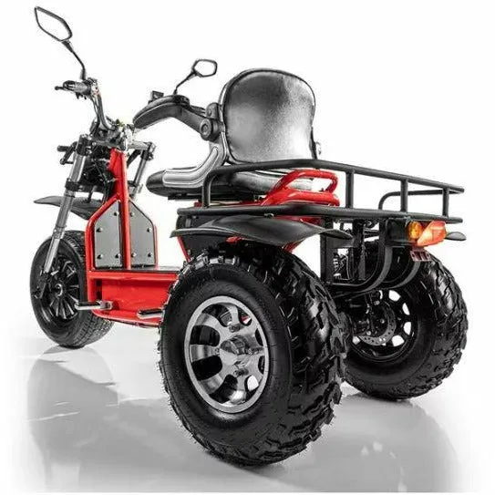 Boomerbeast 2D / 2D Deluxe Heavy Duty AWD 3 Wheel Scooter