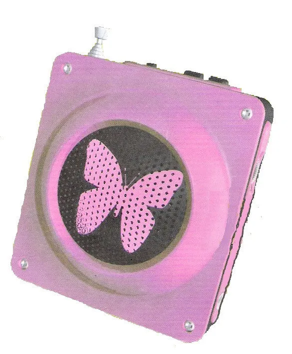 Butterfly Radio and Cell phone charger