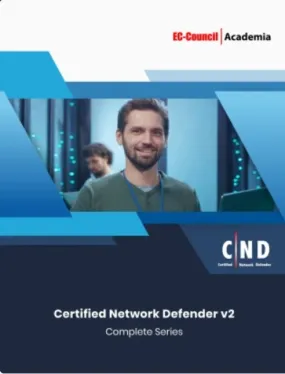 Certified Network Defender (CND) v2  eBook w/ iLabs (Volumes 1 through 4)   ECC Exam Voucher (Onsite)