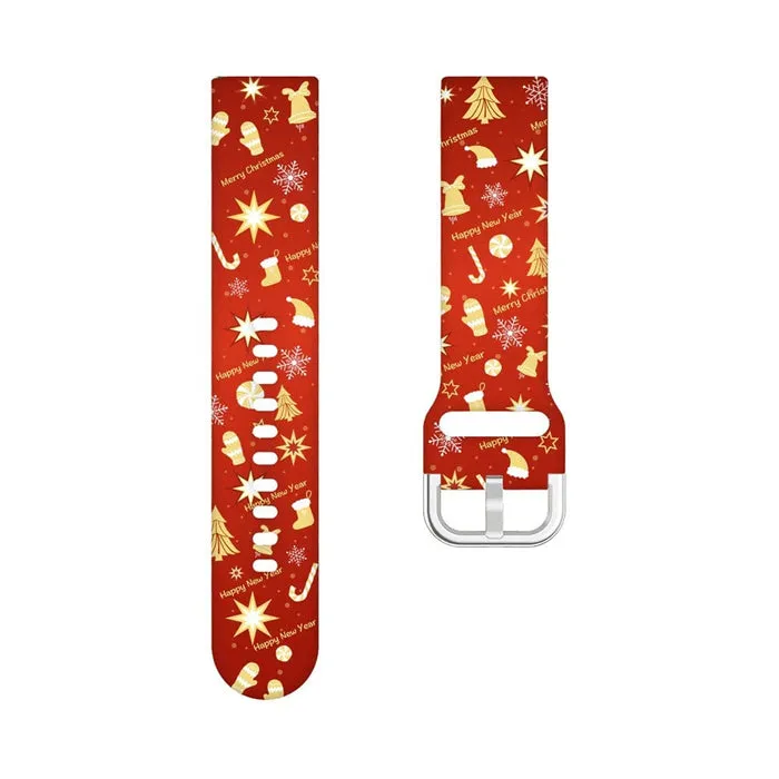 Christmas Watch Straps compatible with the Fossil Gen 6