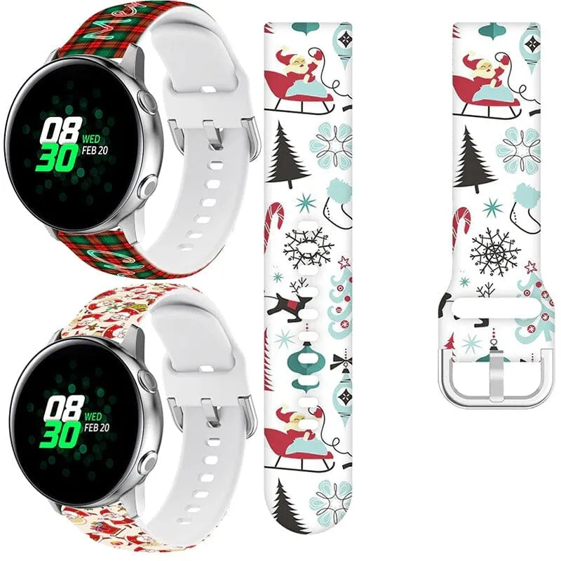 Christmas Watch Straps compatible with the Polar Ignite 2