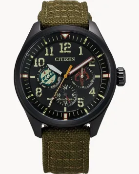 Citizen Boba Fett Black Dial CORDURA Strap Watch BU2058-00W