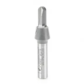 Core Box Router Bit | 3⁄32 Radius x 3⁄16 Dia x 1⁄2 x 1⁄4"Shank | 45902 | 738685859025