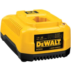 DeWalt® DC9310 Heavy Duty Nicd/Nimh/Li-ion 1 Hour Fast Charger, 7.2V-18V