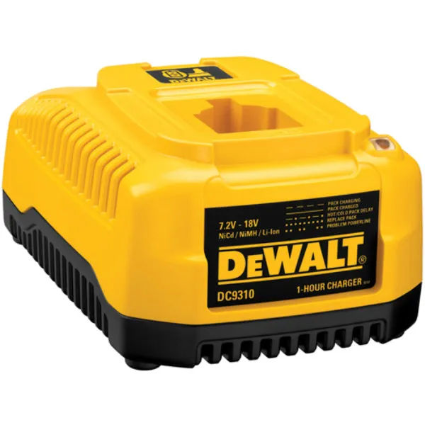 DeWalt® DC9310 Heavy Duty Nicd/Nimh/Li-ion 1 Hour Fast Charger, 7.2V-18V