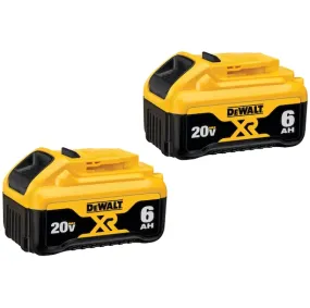 DEWALT DCB206-2 20V 2-Pk Battery