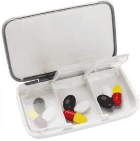 DOSETT Pocket, medication dosette box, medicine storage box