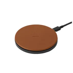 Drop Wireless Charger Leather (Tan)