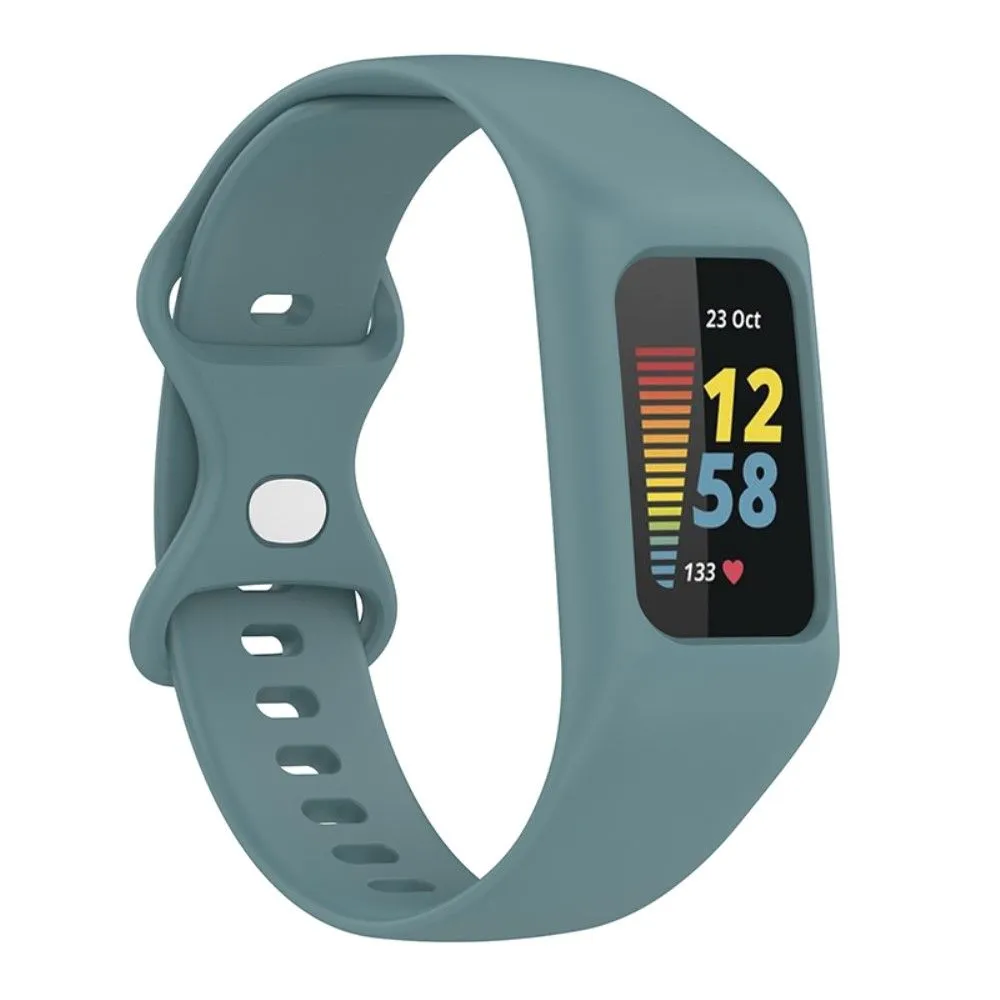 Fitbit Charge 3 simple silicone watch strap - Blue