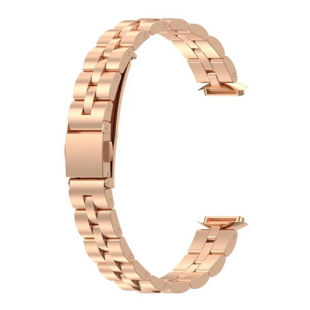 Fitbit Luxe stainless steel watch strap - Rose Gold