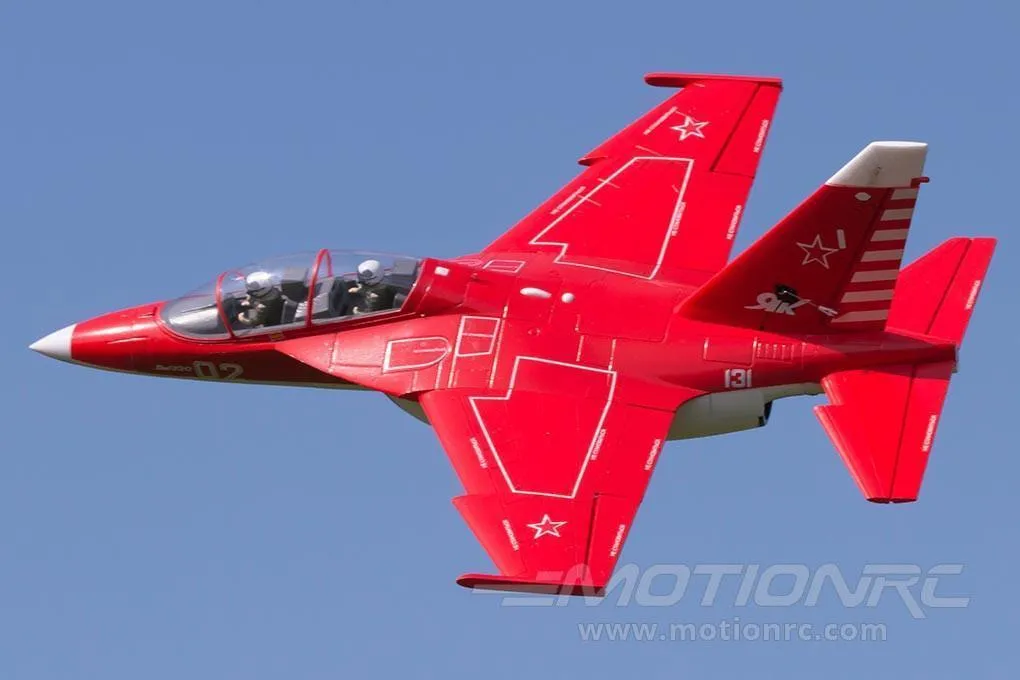 Freewing Yak-130 Red High Performance 70mm EDF Jet - PNP