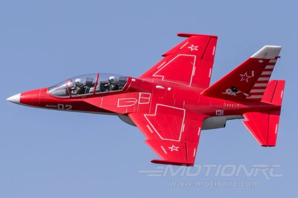 Freewing Yak-130 Red High Performance 70mm EDF Jet - PNP