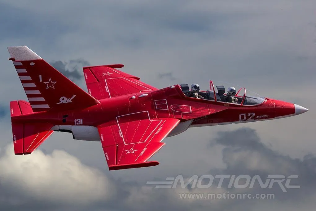 Freewing Yak-130 Red High Performance 70mm EDF Jet - PNP