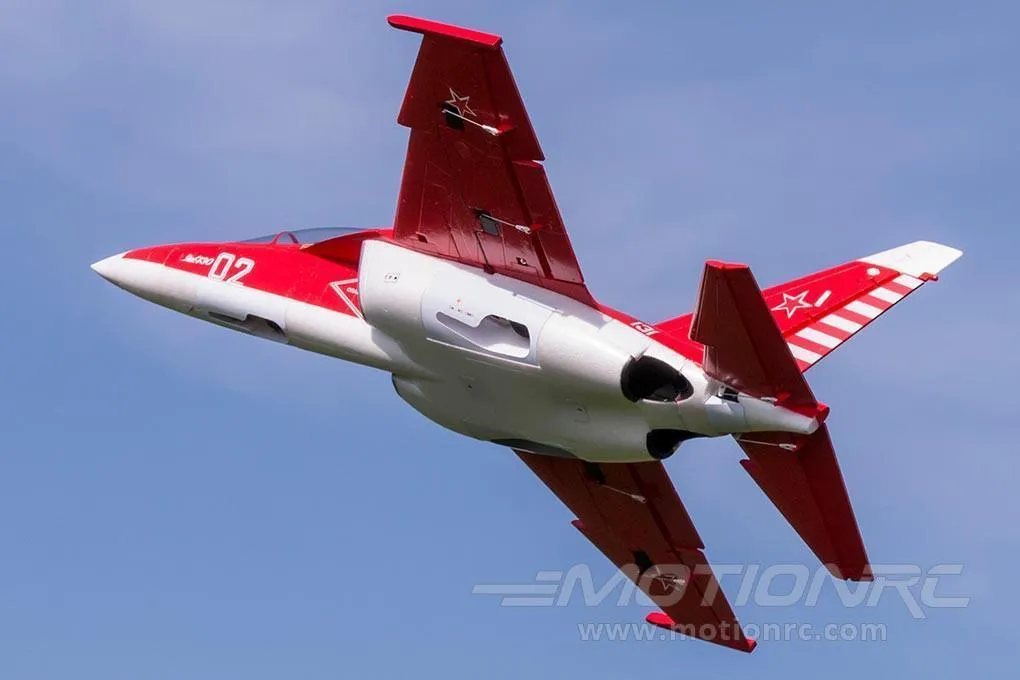 Freewing Yak-130 Red High Performance 70mm EDF Jet - PNP